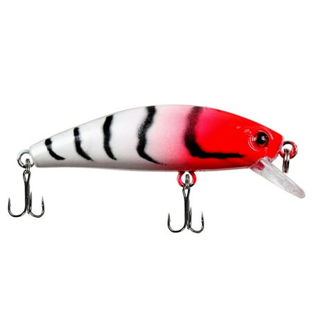 Fankenuo 5cmPopper Fishing Lure Hard Artificial Bait Topwater with Hook Carp Fishing Lure I