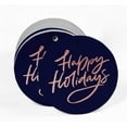 thumbnail image 2 of Inkdotpot Pack Of 50 Real Rose Gold Foil Paper Tags Happy Holiday Favor Hang Tags, 2 of 6