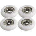 thumbnail image 1 of lote De 4 Roulements Billes En Acier Blanc 10 X 40 X 10 Mm Pour Porte Et Fentre, 1 of 5
