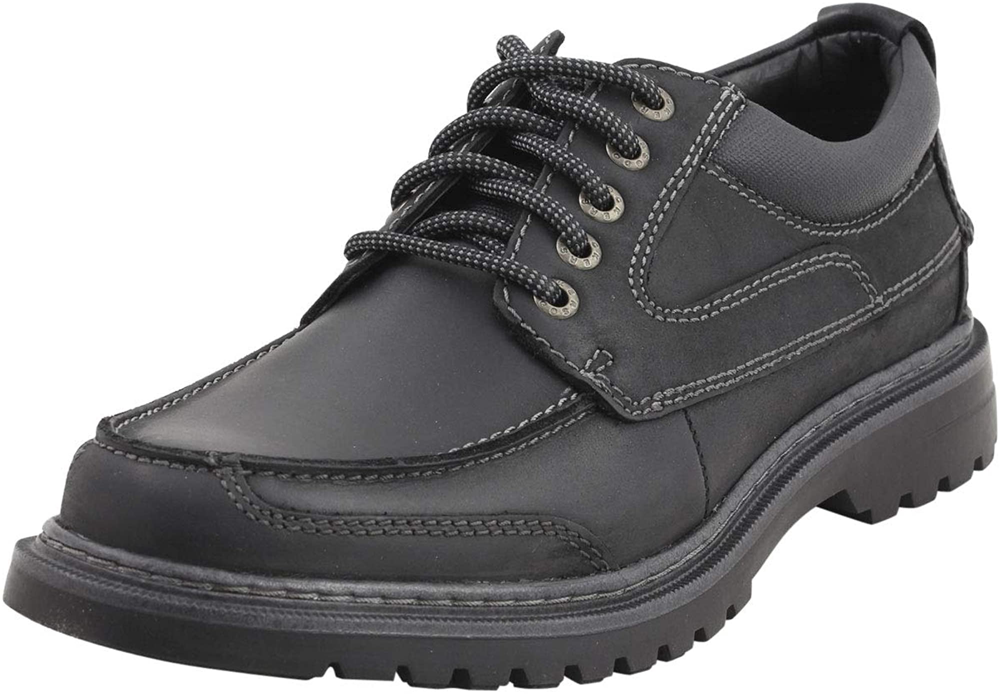Dockers Overton NeverWet – Scarpe Oxford Uomo In Pelle – Marrone Rosso – Larga 8.5 W - 3