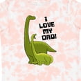 thumbnail image 4 of Inktastic I Love My Dad with Baby and Daddy Brontosauruses Boys or Girls Toddler T-Shirt, 4 of 5