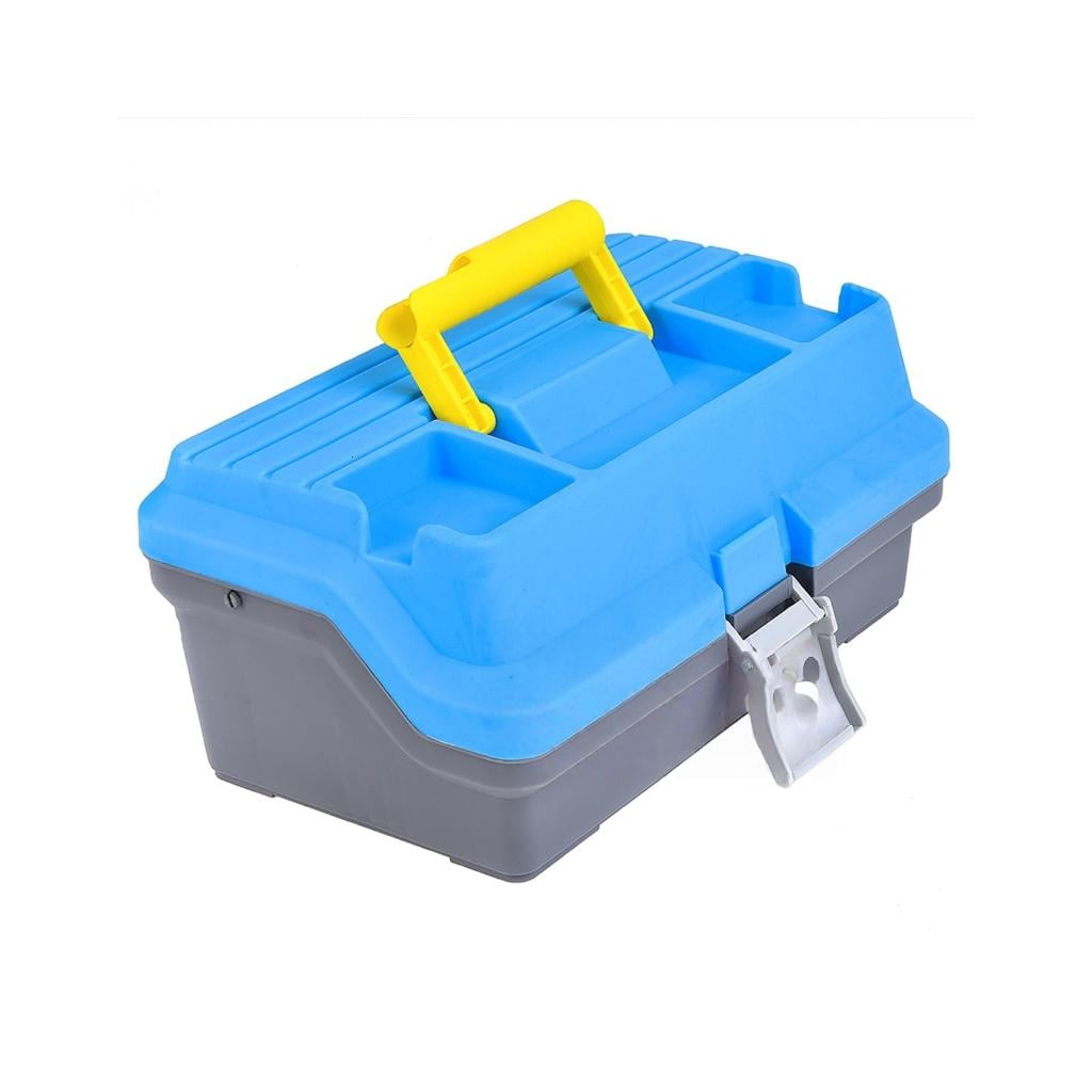 CEORPER 3 Layer Carp Fishing Tackle Box Internal Divider Container Box Fishing Hook Case