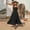 01-Black, variant on Women's Spaghetti Strap Smocked Maxi Dress, Adjustable Strap Tiered A-Line Long Dress, Casual Summer Beach Sundress for Women Vacation Party Wear 05-Dark Purple XXXL