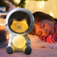 thumbnail image 3 of Creativo Galaxy Guardian Astronaut Night Light adornos de dormitorio para el Kuymtek hogar Decoración de mesa luces juguetes para niños regalo de cumpleaños, 3 of 9