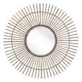 thumbnail image 3 of Dimond Mirror Gold Wall Decor, Modern Style, Hangs vertically only, Steel, Decor Mirrors, 3 of 7
