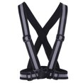 thumbnail image 1 of Soidarity 1 Uds chaleco Reflector ropa de seguridad para bicicleta equipo de ciclismo al aire libre arnés elástico chaqueta de bicicleta para montar de Ropa Deportiva, Zapatos rojo brillante Soidarity OD1235-05, 1 of 6