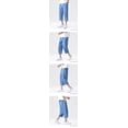 thumbnail image 5 of Summer Casual Pants Men‘s Wild Cotton and Linen Loose Linen Pants Korean Style Trend Nine-point Straight Trousers, 5 of 7
