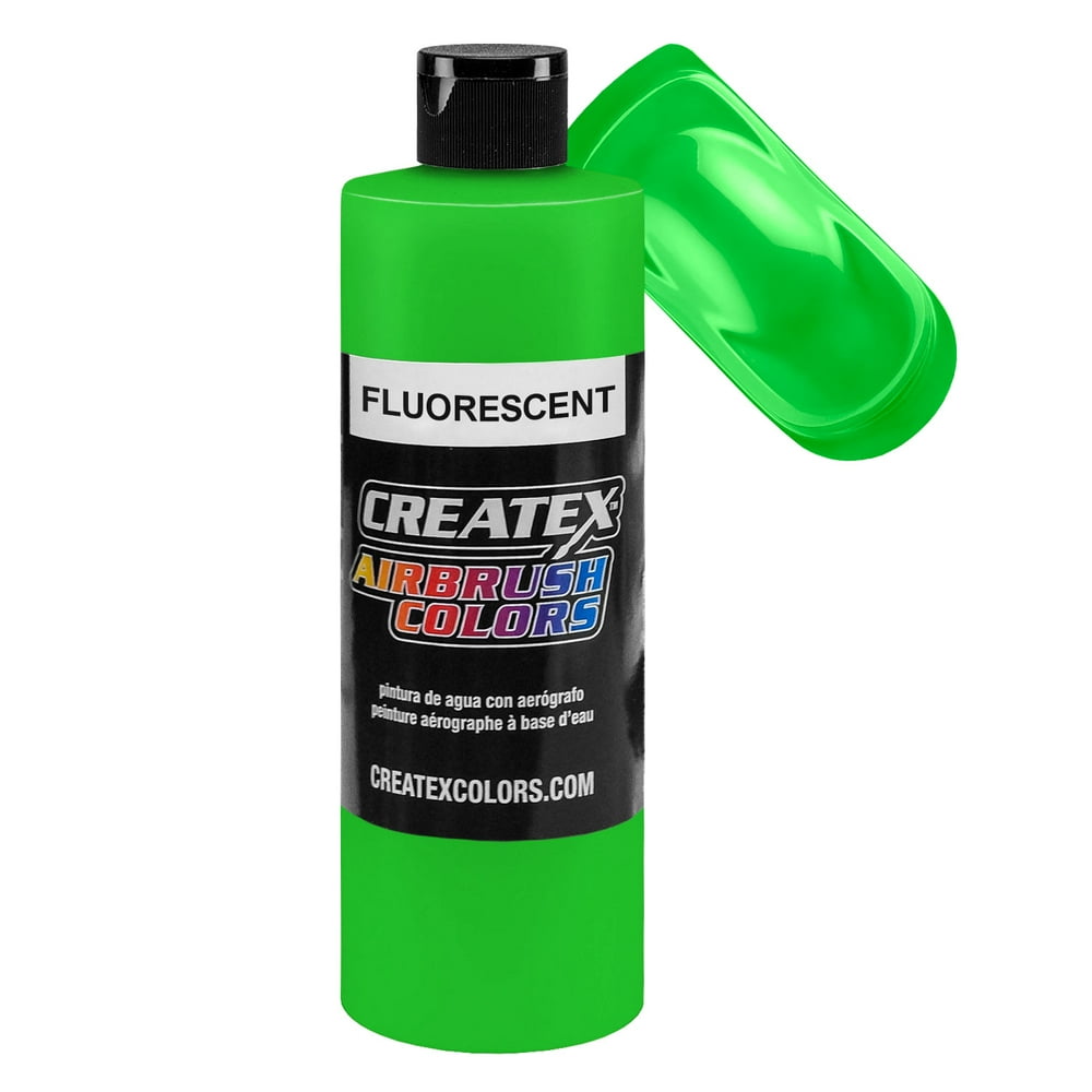 Createx 5400 Fluorescent Green Airbrush Artist Colors 2.0 oz Bottle