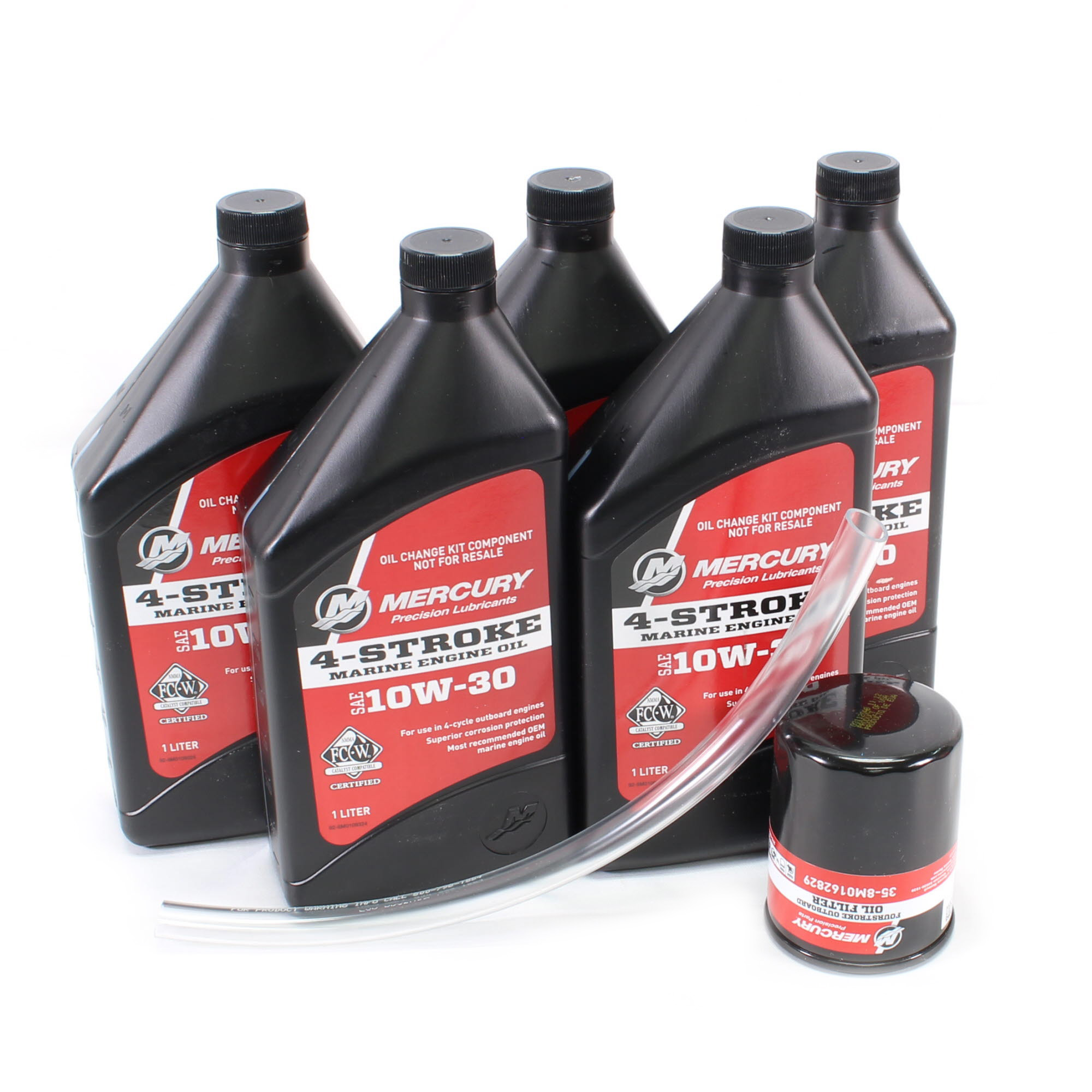 Quicksilver Marine New OEM 10W-30 Fourstroke Outboard Oil Change Kit 2.1L 8M0107510 - image 3 of 4