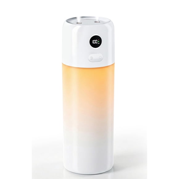 Humidificador Gofuch Portable Mini de 500 ml, recargable, blanco
