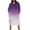 Purple, variant on IROINNID Long Sleeve Dress for Women Plus Size Dress Full-Length Shift Dress Round-Neck Loose Fit Dress,Purple
