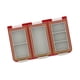thumbnail image 5 of Caja transparente para anzuelos y cebos con divisores desmontables. Caja para señuelos de pesca. Rojo, 5 of 8