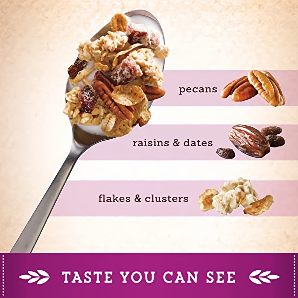 Great Grains Selects Cereal Raisins Dates and Pecans Breakfast Cereal (Pack of 24)