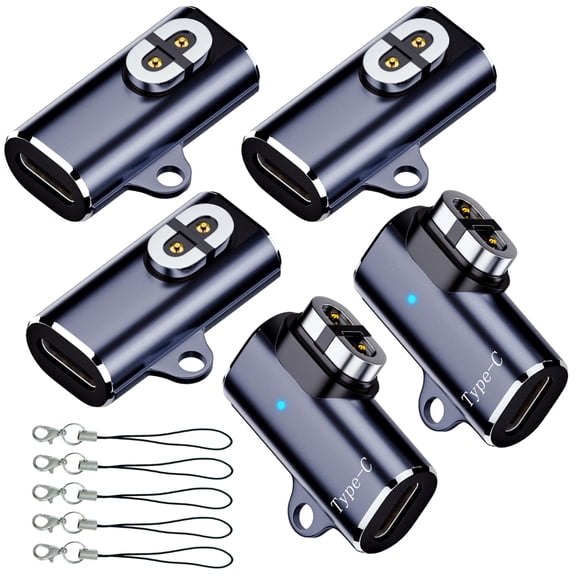 Adaptador de cargador USB C para auriculares Aftershokz, paquete de 5