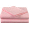 American Baby Company 100% Natural Cotton Percale Toddler Bedding Sheet Set, Pink, 3 Piece, Soft Breathable, for Girls