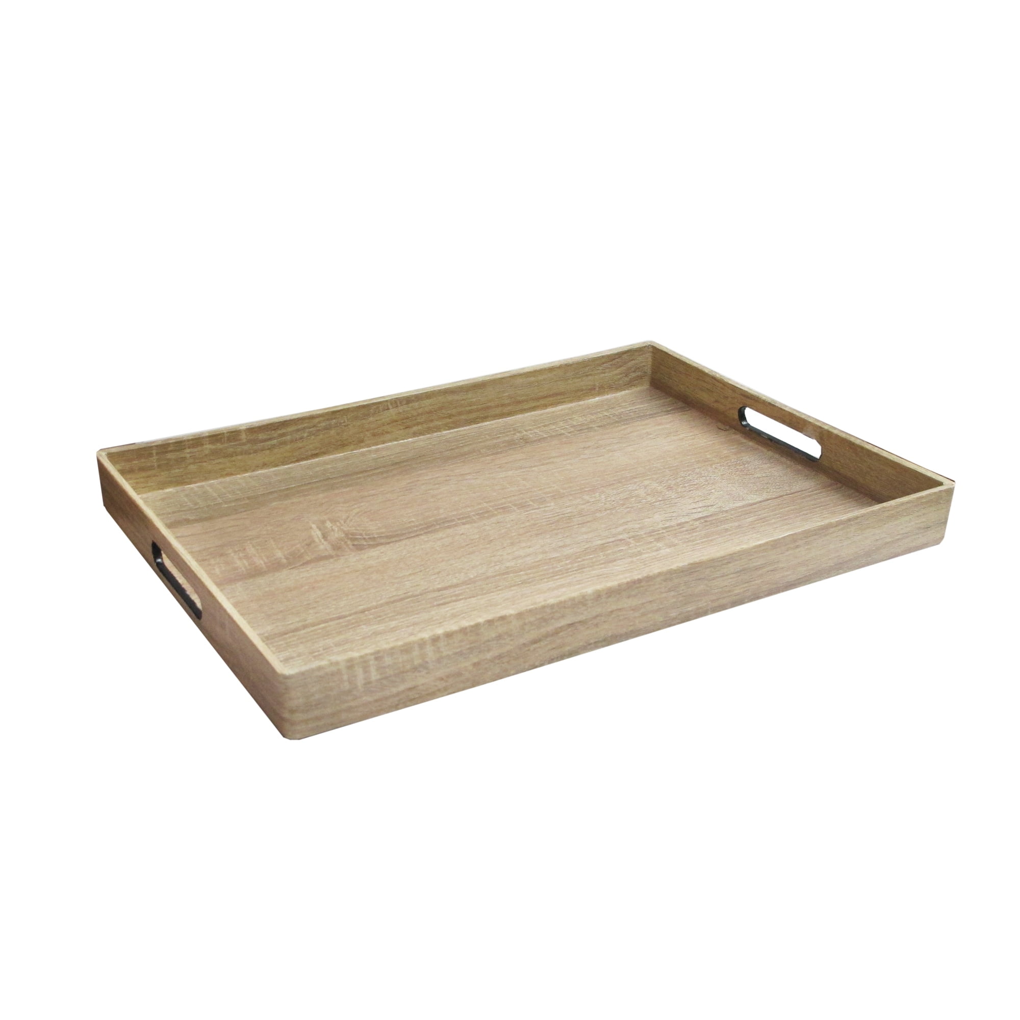 Accents By Jay Maple Wood Finish Rect Tray 14X19