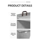 thumbnail image 3 of Wmhnj Cesta de almacenamiento plegable con tapa, organizador de ropa sucia de gran capacidad para montar en la pared., 3 of 8