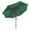 Green, variant on Villacera 9FT Outdoor Patio Umbrella with Solar Lights and Tilt, Brown