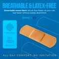thumbnail image 4 of MEDca Flexible Fabric Bandages, 3" x 1", Latex-Free, 100 Pack, One Size, 4 of 9