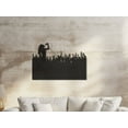 thumbnail image 1 of LaModaHome Concert Scene Metal Wall Art, Urban Musical Decor, Themed Artwork, Handcrafted Modern Home Design, Unique Industrial SculptureHome Decoration Gift -19.7"x29.5"/50x75cm, 1 of 5