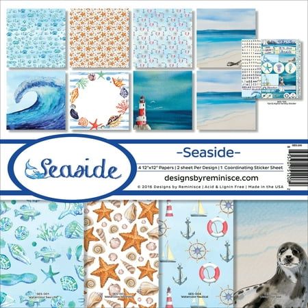 Seaside Collection Kit, 12" x 12"