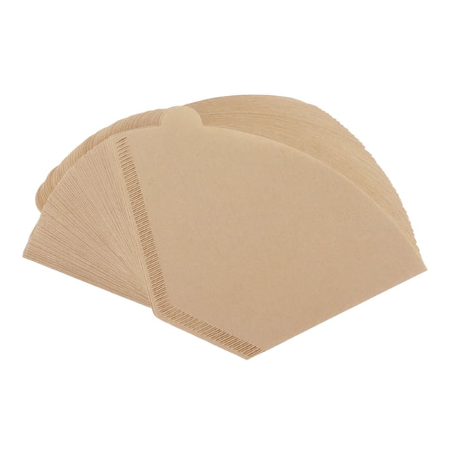 Filtro de café de fibra natural ANGGREK 100 piezas 4 tazas filtración uniforme