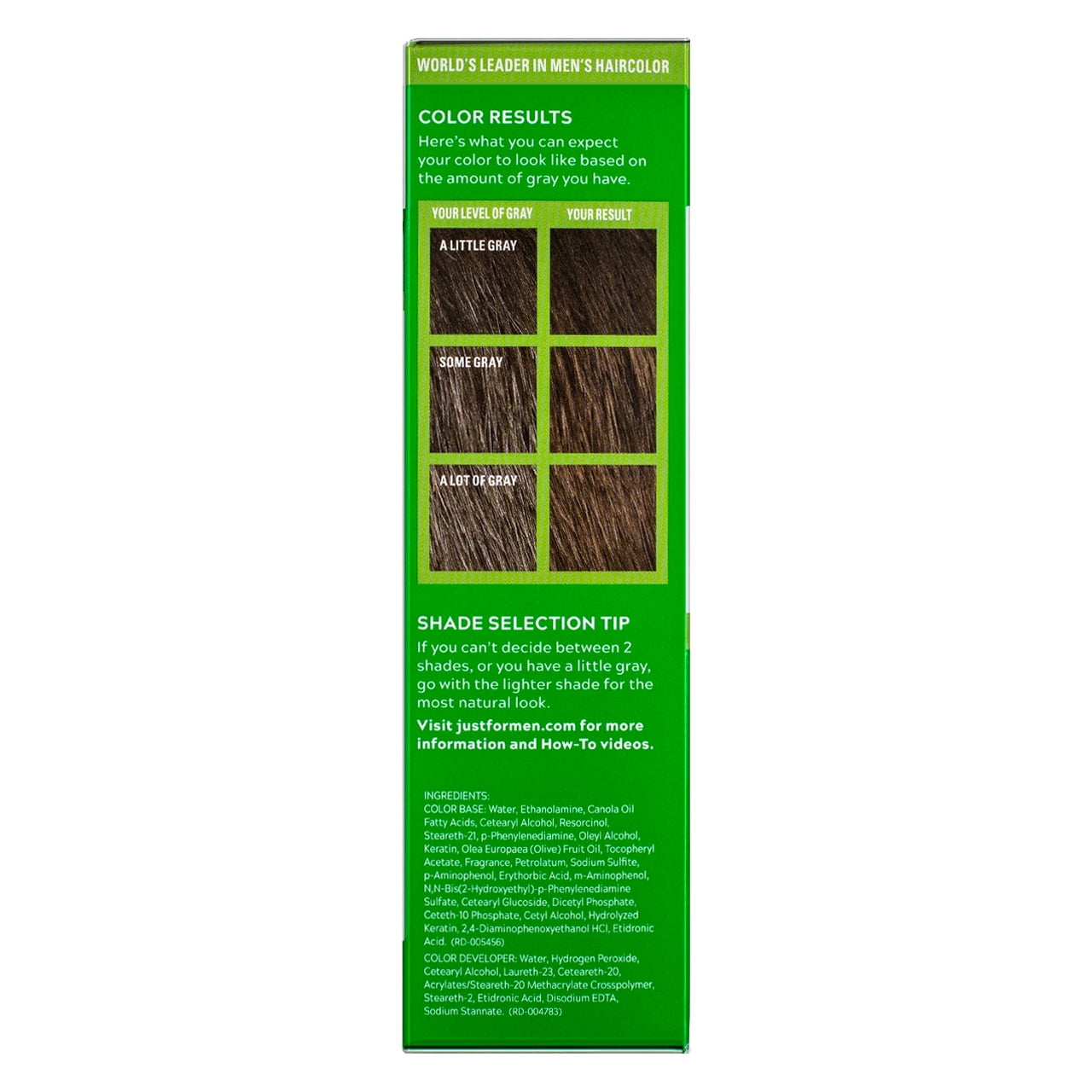 Just For Men Shampoo-in Hair Color, Medium Brown, 1 Application, 2 Pack