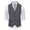 Gray, variant on Honeeladyy Summer Sales Men's Suit Vest Western Herringbone Tweed Suit Vest Business Waistcoat Slim Fit Wedding V Neck Waistcoat with Pockets Green