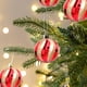 thumbnail image 4 of Adornos navideños para árbol con perlas | Decoraciones colgantes navideñas para el hogar, interiores y árbol | Colgante navideño festivo para coronas, guirnaldas y decoración de fiestas, 4 of 6