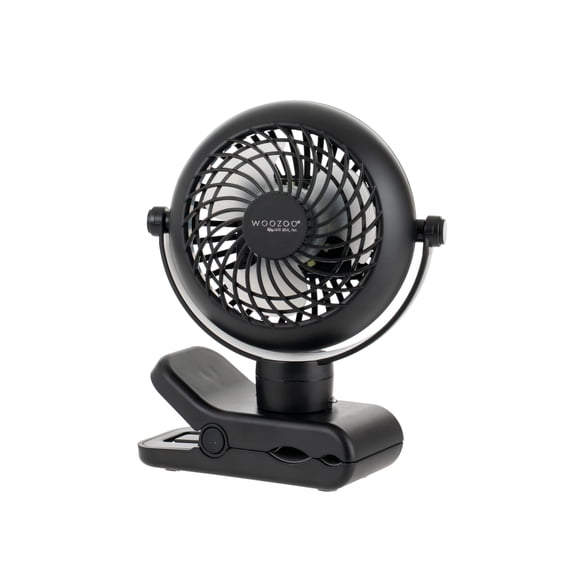 Ventilador Eléctrico IRIS USA WOOZOO 3.5" con Clip USB-C