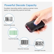 Mini 3-in-1 Bluetooth USB Wired&Wireless 1D Barcode Scanner Portable Bar Code Reader ,Easy to Operate