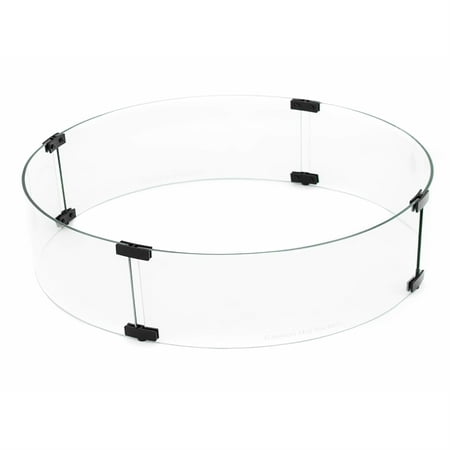 AZ Patio Heaters Glass Wind Screen - 22" Round