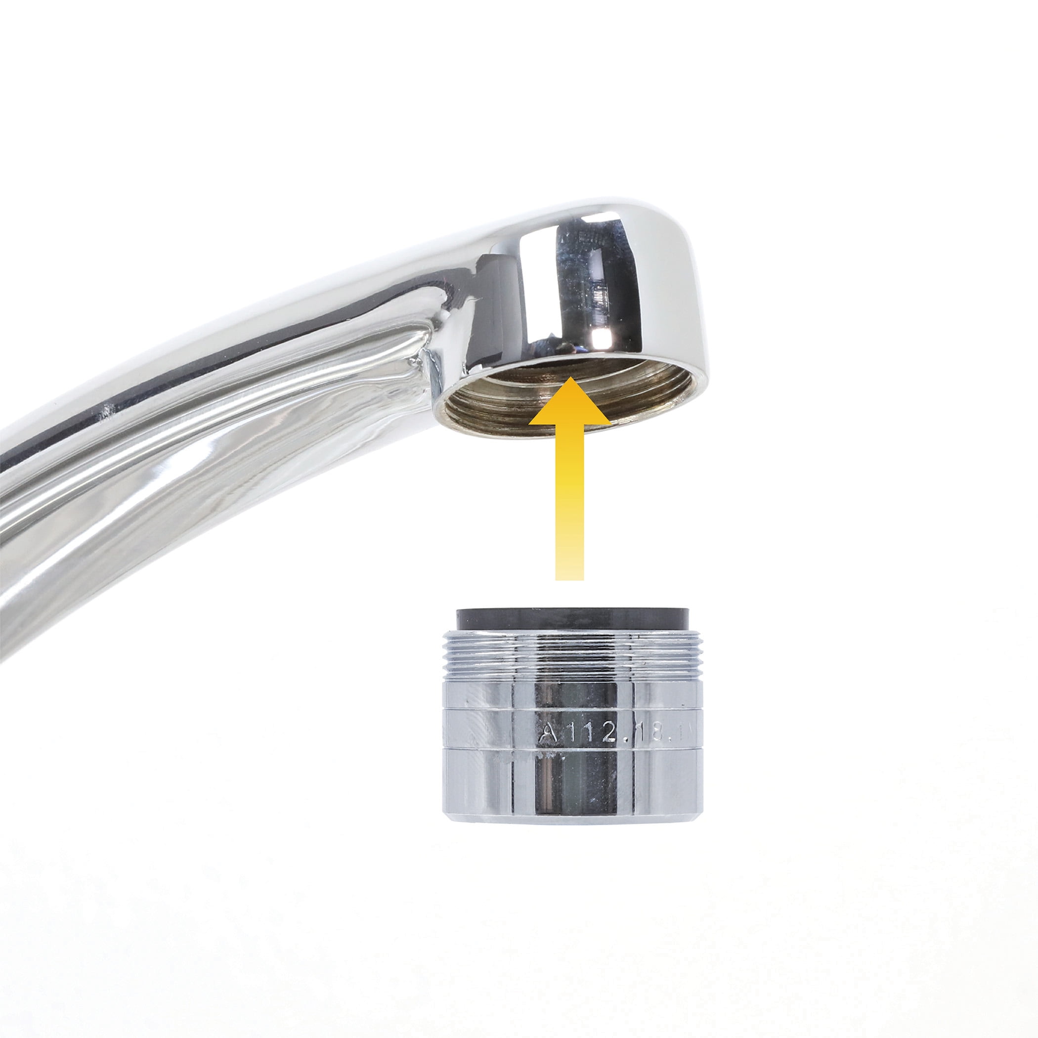 (3 pack) Danco 1.5 GPM Dual Thread Water-Saving Aerator in Chrome (10476)