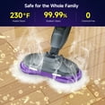 thumbnail image 3 of BOJUK Steam & Scrub Mop with Rotating Mop Pads, LED Headlights, Adjustable Spin Control for Cleaning All Hard Floor, 3 of 11