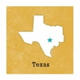 thumbnail image 2 of SD Graphics Studio 20x20 Black Ornate Wood Framed with Double Matting Museum Art Print Titled - Texas, 2 of 4
