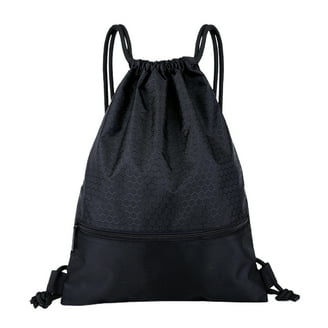 Lohol Lightweight Nylon Drawstring Backpack - Water Resistant Mesh Sports Bag For Gym, Beach, Travel, Yoga & Swimming