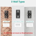 thumbnail image 4 of Soporte de Monitor WALI Negro Ajustable para Pared, para Pantallas de 17 a 32 Pulgadas y hasta 8 kg, 4 of 9