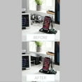 thumbnail image 3 of Simplify 2 Pack Boîtes de Rangement en Plastique pour Fils / Câbles, Noir, 3 of 8