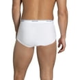 thumbnail image 6 of Fruit of the Loom Men's Cotton White Briefs, 10-Pack, 6 of 8