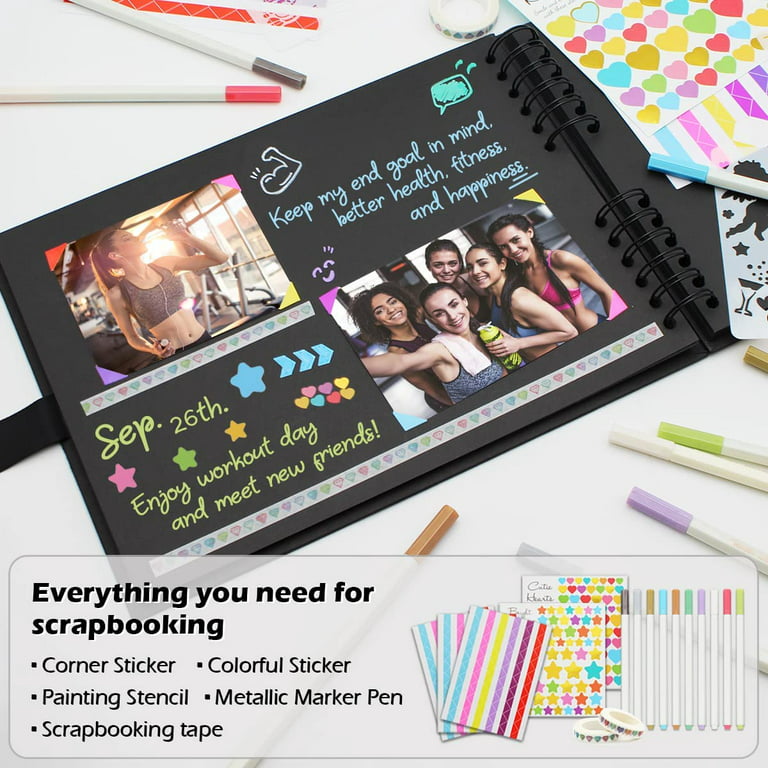 Scrapbook Kit: Preserve Memories Starter Kit Full of Supplies