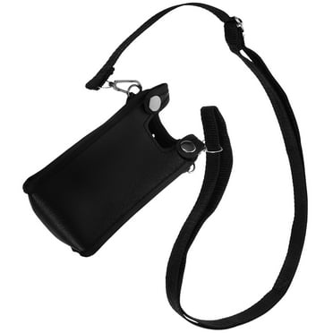 Universal  Walkie Leather Case Pouch for Radio Transceiver Protector Brackets Heavy Duty Bag