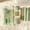 Green, variant on 7 Piece Stationery Set with Pens Eraser Correction Tape for Student Office School Gift