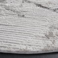thumbnail image 3 of SAFAVIEH Meadow Moema Distressed Area Rug, Grey/Dark Grey, 6'7" x 6'7" Round, 3 of 8