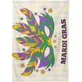 thumbnail image 2 of SKYSONIC Mardi Gras Tablecloth Waterproof Washable Polyester Square Table Cover Durable Tablecloth for Kitchen Dining Table Party Decor (60 X 90 Inch), 2 of 7