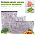 thumbnail image 5 of Reusable Aluminum Foil Storage Bags for Preserving Freshness, Suitable for Refrigerator, Freezer, and Pantry Use, 5 of 9