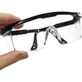 thumbnail image 5 of MOJMBSBY ANSI Z87 Adjustable Temples Protective Eyewear, PVC Black, 5 of 9