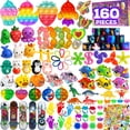 thumbnail image 1 of Set de juguetes antiestrés TwCare de 160 piezas, recuerdos sensoriales para fiestas, 1 of 9