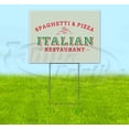 thumbnail image 1 of Italian V2 (18" x 24") Yard Sign, Includes Metal Step Stake, 1 of 6