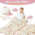 thumbnail image 3 of Pioneer Flower Floral Print Pattern Toddler Nap Mats for Kids Preschool,Sleeping Mat Bag or Kids,Toddler Sleeping Bag,Toddler Nap Mat or Daycare, 3 of 6
