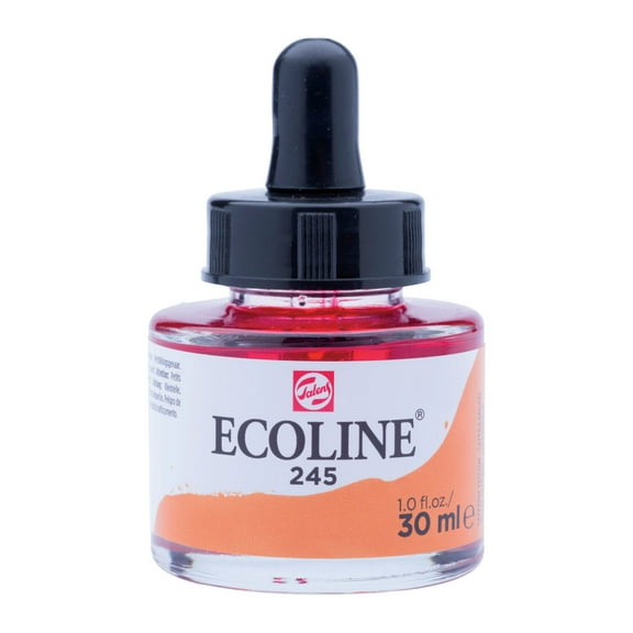 Ecoline Liquid Watercolour, 30ml Jar, Saffron Yellow